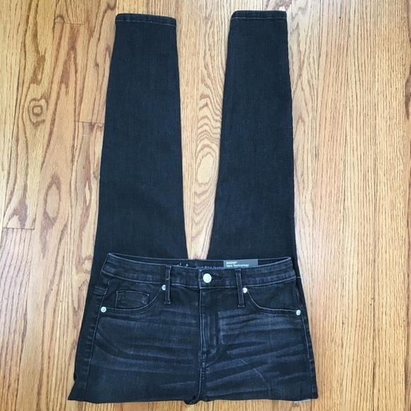 Wassino High Rise Jeggings Black Stretch Skinny Jeans - Picture 12 of 15